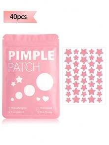 2240pcs Star-Shaped Stickers (7 Colors), Face Stickers - Fragrance-Free, Paraben-Free - Unisex, Suitable For All Skin Types, Fragrance-Free, No Other Ingredients 1400/1120/560/280/40pcs