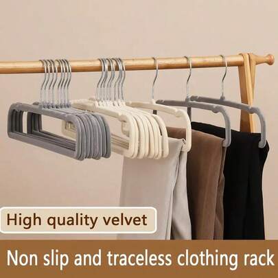 Appendiabiti multifunzionale in velluto antiscivolo per sciarpe asciutte e bagnate e accessori, organizzatore salvaspazio per armadi progettato per massimizzare la capacità dell'armadio, uso flessibile per pantaloni, gonne, sciarpe, cinture e piccoli accessori, appendiabiti durevole con presa delicata, ideale per armadi domestici, camere da letto, lavanderie, preparazione per i viaggi, pulizia di primavera e occasioni speciali come regali per la festa della mamma, vestizione quotidiana snella