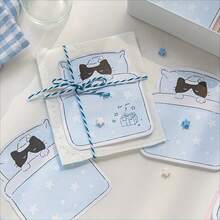 6 包（共 180 张）可爱猫咪便笺 - 柔和色彩，带有睡觉、吃饭、笔记本电脑设计 - 适用于办公桌、冰箱、计划器的便利贴 - 送给猫爱好者和办公室装饰的完美礼物，猫咪礼物，办公桌记事本，异想天开的插图，耐用的文具，俏皮的设计，回到学校