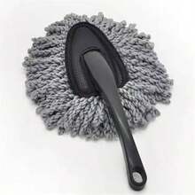 Car Dust Collector Retractable, Handle Microfiber, Air Conditioning Ventilation Brush, Car Dust Removal Duster Wipe, Car Soft Brush Cleaning Brush, Mini Bristle Brush Dust Removal Brush, Nanofiber Car Interior, Cleaning Exterior Interior, Car Wash Dust Remover Duster Exterior Interior Cleaning Kit