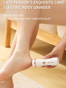 Nuovo lima elettrica portatile, ricaricabile e senza fili per rimuovere calli e pelle morta sui talloni, con 2 velocità regolabili e luce LED, essenziale per casa, spa e viaggi, perfetto per diabetici, runner e anziani, ottimo regalo per la Festa della Mamma e San Valentino, impermeabile e silenzioso (include 3 rulli di ricambio), ottimo regalo di Natale