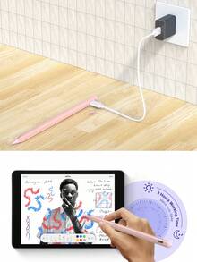 90mAh 容量触控笔，具备防误触和倾斜感应功能，兼容 iPad 10（10.9 英寸，2022 年款）、iPad Air 4/5/6/M4、iPad A16（11 英寸，2025 年款）、iPad Air 11/13 英寸（M3/M2）、iPad Pro 11/12.9 英寸 - 粉色