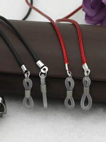 1 件独特的小眼镜链设计，轻巧多功能，防丢失眼镜链 - 彩色 - 查看 10
