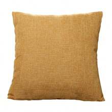 Ins Style Solid Color Pillow Case Set, Natural Linen Cotton, Machine Washable, No Dye, Suitable For Homestay/Cafe/Home Decor