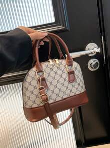 Fashionable New Retro Shell Handbag, Street Chic Shoulder Bag, Simple Ladies Shell Bag , Y2k - Multicolor - View 5