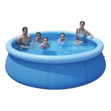 Piscina Inflável 2490 Litros Infantil Grande Redonda Quintal - Multicolorido - Visão 7