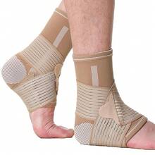 NeoTech Care Adjustable Ankle Support Brace (Gray, Size S, 1 Unit) - Màu be - Xem 2