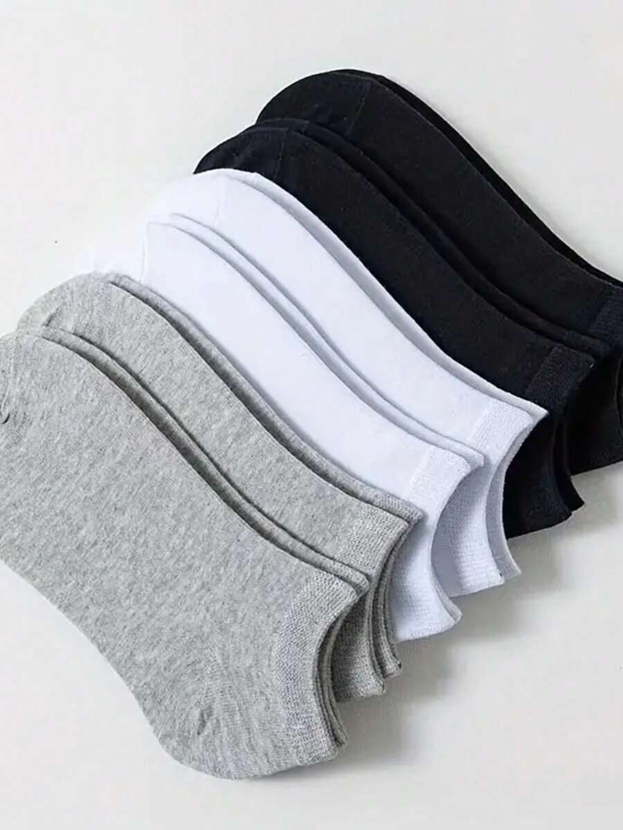 Kit 3 Pares Meia Cano Curto Soquete Algodão Conforto Moda Feminina