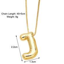 New Fashion Accessories European And American Cross-Border Fashion Simple 26 English Letter Pendant Necklace Niche Temperament Versatile Collarbone Chain Nkb797 - M - View 2
