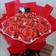 2 piezas Conjunto de cintas navideñas, burdeos y verde oscuro, materiales para hacer flores de rosa para decoración navideña DIY, decoración de bodas, adecuado para manualidades DIY, envoltura de regalos, decoración de bodas - Cinta de lazo hecha a mano para empaquetado, exhibición y empaquetado de joyería, elaboración de cuentas y joyería, cinta decorativa para fiestas navideñas, cinta de satén para empaquetar pasteles, cinta decorativa para respaldos de sillas