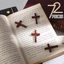 72 Pcs Mini Wooden Crosses Bulk Pack For Crafts Easter And Christmas Gifts