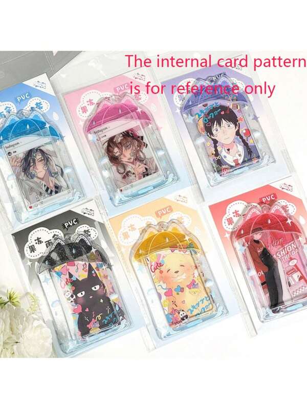 3-Inch Umbrella Card Holder, Protective Cover, Paper ID Cover