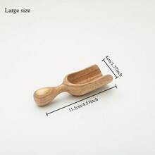罐头木勺、相思木量匙、罐头木勺、浴盐量匙、洗衣粉铲、面粉木勺、茶匙、咖啡勺、燕麦量匙、多用途木勺、送给妻子的礼物、送给母亲的礼物 - 原木色 - 查看 24