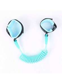 1 件装婴儿牵引绳手链带钥匙锁升级版收缩绳手链儿童