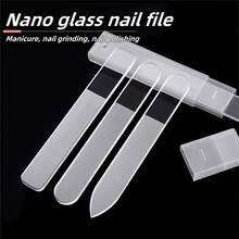 1 件纳米玻璃指甲锉，指甲抛光条，砂纸条，双面抛光条指甲锉，迷你指甲锉，美甲修脚工具，手足指甲护理，礼品，旅行必备 - 無色 - 查看 9