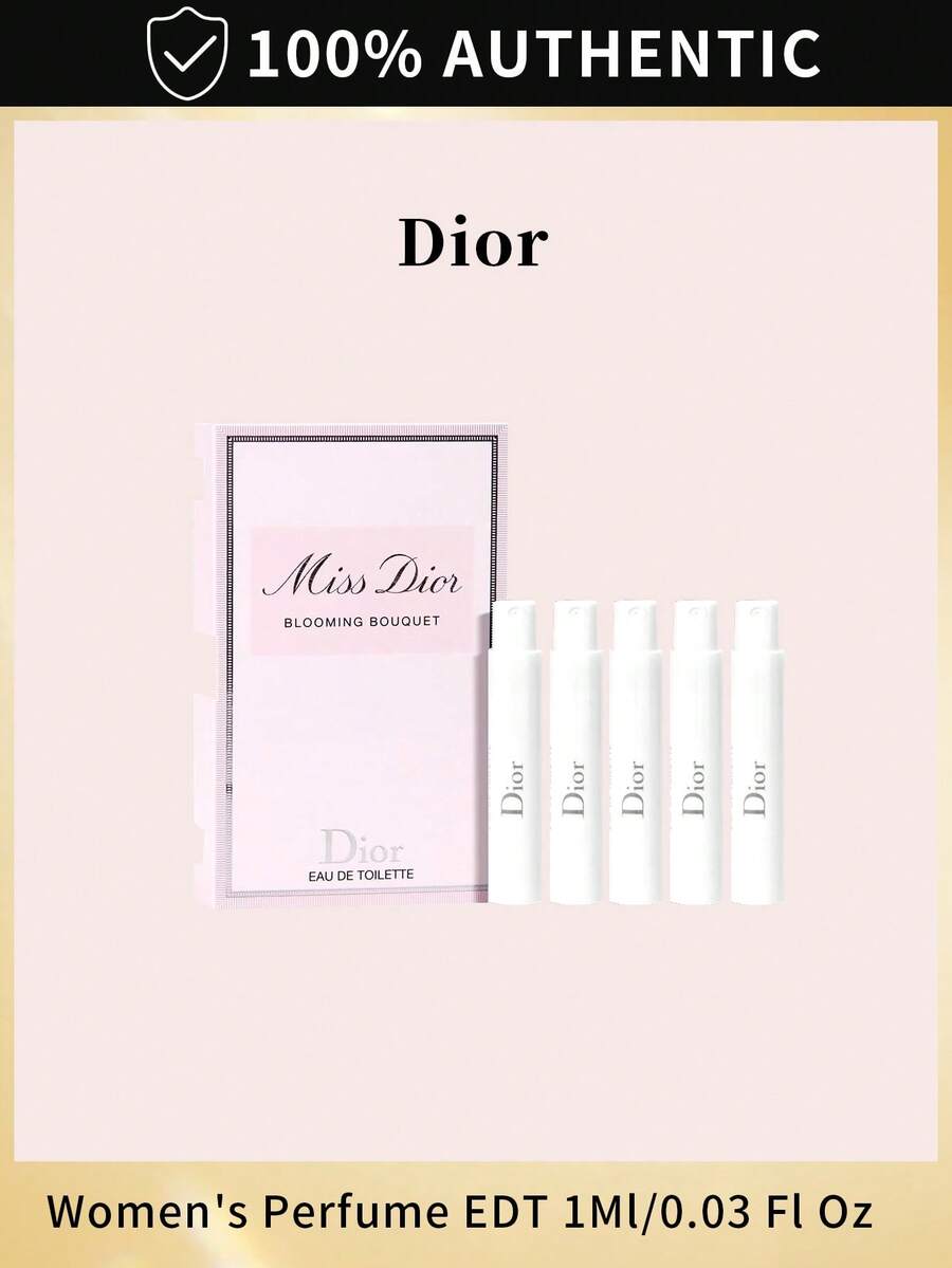 Dior Ladies Miss Blooming Bouquet EDT Spray 1 Ml/ 0.03 Oz Fragrances Travel Size - 1ml *5 pcs - 查看 1