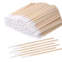 1000 pièces Cotons-tiges à pointe de précision, applicateurs de cotons-tiges pour nettoyer le vernis à ongles, corriger les erreurs de maquillage, les sourcils, les tatouages, la beauté