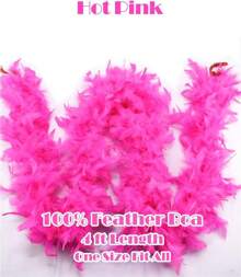 Halloween Decor Boa With Heart Rimless,4 Ft Boa Bachelor Party Costume Accessory