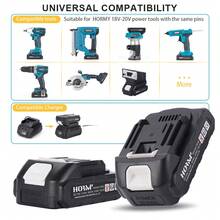 Ladegerät 2000mAh 18V 36 Watt geeignet für Makita 10.8V Originalwerkzeuge mit intelligenter Überlastschutz Überdruckschutz geeignet für bürstenlose Werkzeuge wie kabellose Bohrer Schrauber Schraubenschlüssel