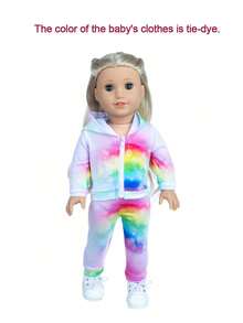 16-Inch Baby Doll Clothes, Creative DIY Cute Children Doll Clothes, Doll Clothes For Summer, Doll Playset Toy (Doll Not Included)