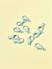 10pcs/50pcs/100pcs Enameled Colorful Zinc Alloy Lobster Clasp, DIY Necklace Bracelet Bag Charm Connector Accessories - Lobster Clasp - View 10