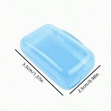 15pcs Portable Toothbrush Covers, Travel Portable Toothbrush Case, Toothbrush Head Protector (Random Color) - Multicolor - View 1