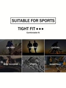 Sudadera ajustada tipo pasamontaña para hombre, manga larga para correr, fitness y uso casual al aire libre - Gris - Ver 6