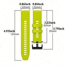 1 قطعة سوار ساعة رجالي، سوار بديل لساعة رجالية، سوار بديل لساعة ذكية، سوار بقياس 22مم/26مم، مصنوع من مادة السيليكون عالية الجودة، بنقشة نقطية، تصميم سريع الإطلاق، سهل الارتداء، ناعم، قابل للتنفس، متين