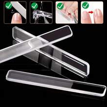 1 件纳米玻璃指甲锉，指甲抛光条，砂纸条，双面抛光条指甲锉，迷你指甲锉，美甲修脚工具，手足指甲护理，礼品，旅行必备 - 無色 - 查看 5
