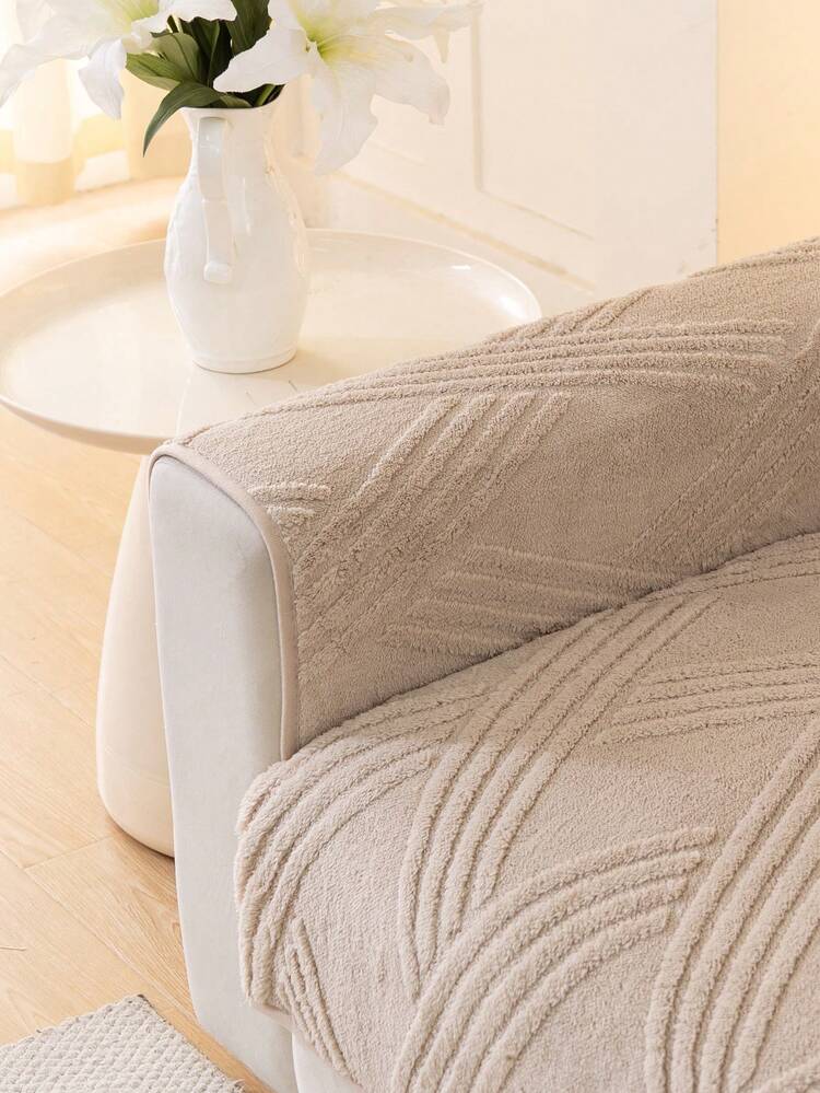 1 Vỏ đệm ghế sofa bốn mùa, Bảo vệ ghế sofa chống trượt tối giản hiện đại, Vỏ bọc ghế sofa chống bụi và có thể giặt được, Màu kaki, Mềm mại và chống phai màu, Thân thiện với thú cưng, Phù hợp với ghế sofa hình chữ L và ghế sofa 1/2/3/4 chỗ ngồi - Màu Khaki - Xem 7