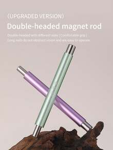 2025新款双头磁性棒，玻璃珠猫眼磁铁美甲工具，适用于美甲沙龙