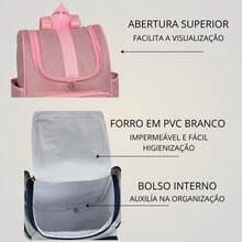 Kids Shoulder & Tote Bags - Baby Pink - View 5