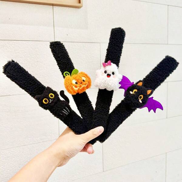 1pc Halloween Clapping Bracelet Decor, Party Costume Accessory Doll