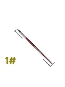 SeamiArt 尼龙毛红色漆笔架 法国水彩笔 艺术绘画笔