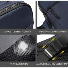 Mini Sling Bag For Men Women, Waterproof Utility Crossbody Backpack Chest Bag For Hiking Travel Sports Running