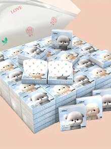 20 paquetes de pañuelos portátiles hechos de madera natural, bolsas pequeñas de papel delgado, 3 capas de papel delgado de bolsillo, bolsa de toalla facial personal linda, adecuada para regalos de fiesta de boda. Cuidado facial de alta calidad, regalo súper agradecido para el Día de la Madre para la familia, regalo romántico