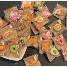 Simulation Mini Bread Cake Dessert Food Game Miniature Creative Model Play House Small Food Ornament 1 Pcs