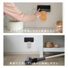 Stylish Wall-Mounted Power Strip With USB Type-C And Fast Charging, Direct Plug-In Storage, Wall-Mounted Safety, Lightning Protection, And Smartphone Stand. Includes 4 AC And 2 USB Ports. Available In 6 Colors. (Xr-Tp01)