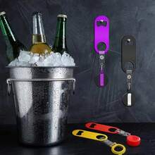 带夹伸缩开瓶器，啤酒开瓶器，彩色开瓶器，调酒开瓶器，派对开瓶器，家用开瓶器，派对用品，酒吧用品，派对礼品 - 彩色 - 查看 3