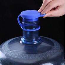 1pc Special Cover For Pure Water Bucket Universal Bottled Water Lid Sealing Cover Dustproof Water Cover Bucket Cover Mineral Water Dispenser - Blue - View 4