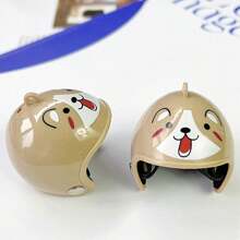 母鸡头盔鸡宠物安全帽搞笑鸟母鸡帽头饰，鸡鸟玩具头部保护头盔鸟帽，小宠物安全帽服装配件适用于鸡鸟鹦鹉长尾小鹦鹉仓鼠 - 彩色 - 查看 6