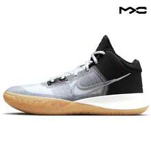 Kyrie Flytrap 4 'Black Cool Grey' White Gum-Light-Brown Metallic-Cool-Grey Sneakers Men CT1972-006