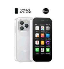 El mini teléfono móvil de moda más popular en el software social más popular en Internet, el modelo es Hiking Mini Smartphone 4g Dual Sim Android 9 Hiking A14 16Gb 2Gb Mini Phone 2000 Mah Fm Wifi Gps Bluetooth teléfono móvil, el modelo es Mini S23 Dual SIM Android 8.1 3G 2GB + 16GB 900mAh WiFi GPS Bluetooth, muy adecuado para senderismo, niños y coleccionistas. - A14 Plata - Ver 2