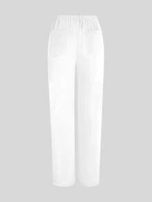 Women's Surgical Gown Navy Blue Suit, Breathable High Quality Fabric, Sports Nursing Work Clothes, With Pockets, Multi-Pocket Design, Trouser Hem Slits, Wholesale Fashion Surgical Gown Suit Dental Hospital Uniform Suit Solid Color Surgical Gown Suit Women's Jogging Pants Suit Laboratory Hospital Pet Care