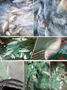 渔网，适合户外淡水钓鱼 - 綠色 - 查看 5