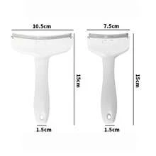 Stainless Steel Tooth Cat Detangling Brush Arched Head Anti Pet Grooming Tool Ergonomic Handle Pet Care Supplies