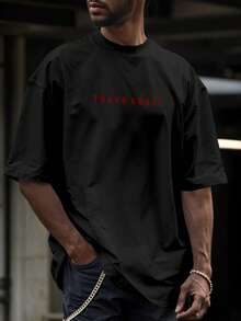 Oversized Streetwear Tokyo Ken Kaneki Anime T-Shirt REF 7247 VEST NERD - Black - View 4