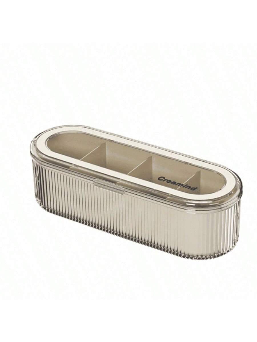Caja de almacenamiento para borlas de polvo