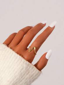 Structured Cuff Ring