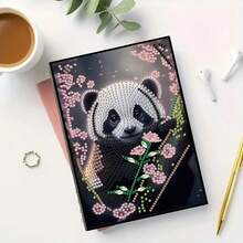 1 Set 7-Star Ladybug & Floral Diamond Painting Notebook Cover Kit, Insect Floral Theme, [Multiple Patterns Available], 5D Asymmetrical Shaped Diamond Painting Diary Notebook, Embroidery Sketchbook, Ideal For Handicraft Lovers, Soft Leather Cover, Art Sketch Notebook For Learning And Office, Suitable For Birthday And Holiday Gifts - Multicolor - View 13